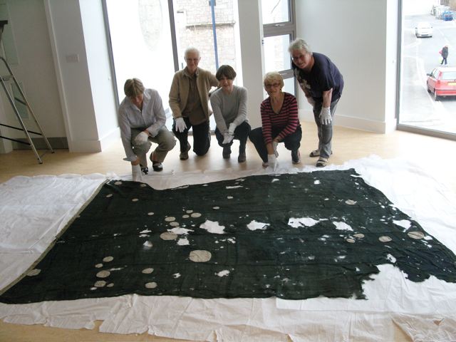 Pellew's Flag from the Battle of Algiers (1816).