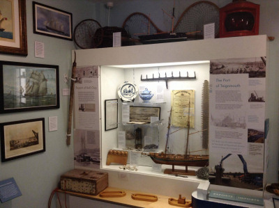 Shipping on the Teign display