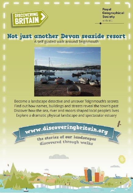 Cover of the 'Discover Britain' booklet about the walk
